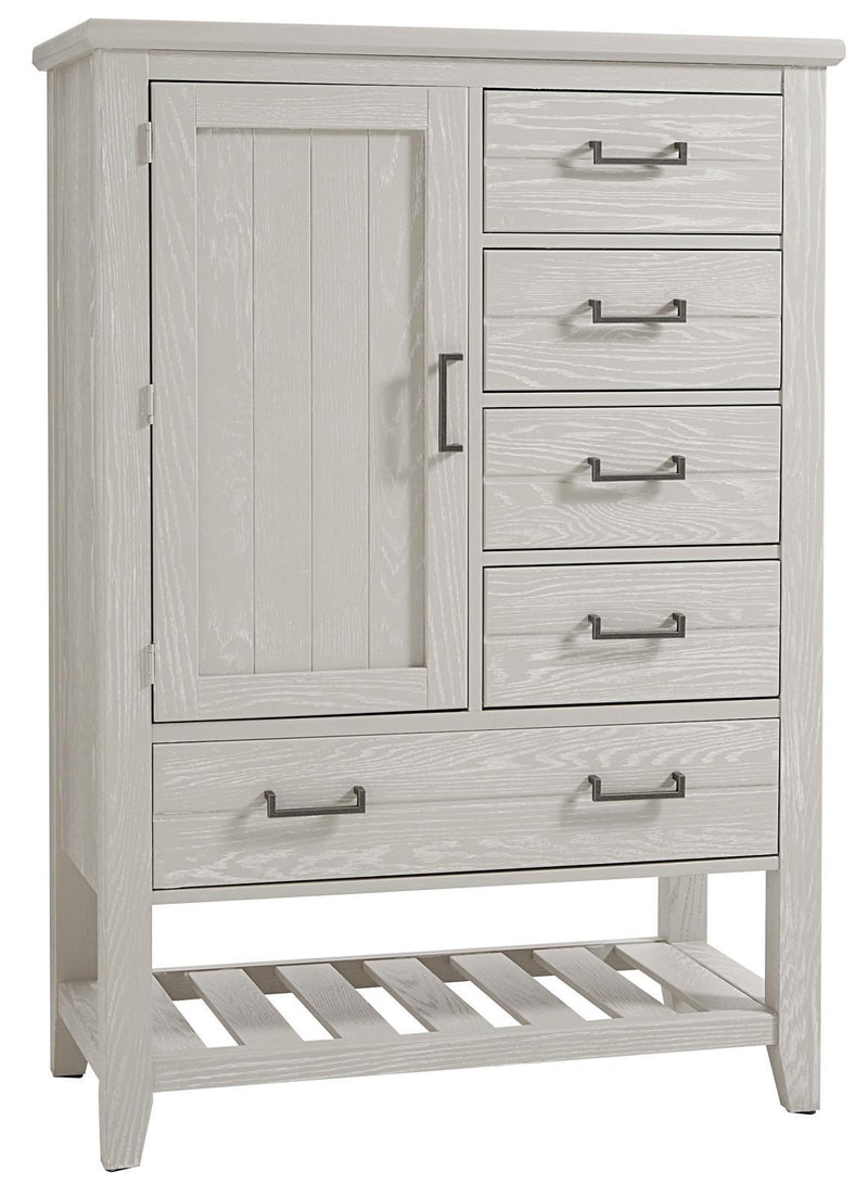 Vaughan-Bassett Passageways Oyster Grey Door Chest in Oyster Grey image